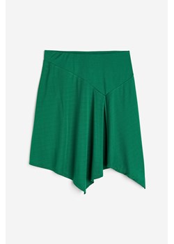 H & M - Asymetryczna spódnica - Zielony ze sklepu H&M w kategorii Spódnice - zdjęcie 173559340