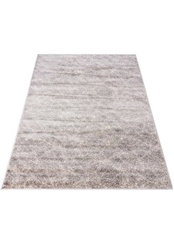 Szaro-beżowy prostokątny dywan nowoczesny - Uwis 13X ze sklepu Edinos.pl w kategorii Dywany - zdjęcie 173560152
