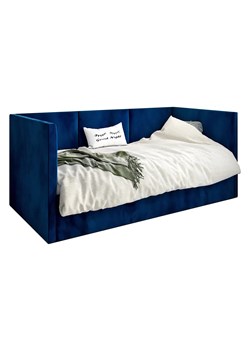 Granatowe młodzieżowe łóżko Sorento 5X - 3 rozmiary ze sklepu Edinos.pl w kategorii Łóżka i materace - zdjęcie 173560584