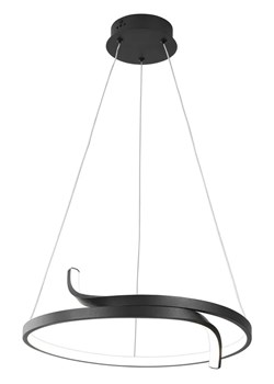 Czarna nowoczesna lampa wisząca ledowa nad stół - A499-Vrosta ze sklepu Edinos.pl w kategorii Lampy wiszące - zdjęcie 173560660