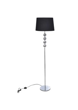 Czarna stojąca lampa podłogowa w stylu glamour - EX03-Molva ze sklepu Edinos.pl w kategorii Lampy podłogowe - zdjęcie 173561204