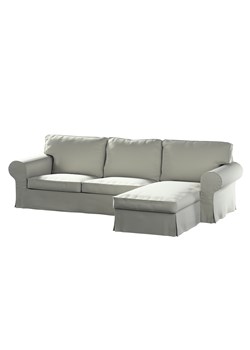 Pokrowiec na sofę Ektorp 2-osobową i leżankę ze sklepu dekoria.pl w kategorii Pokrowce na kanapy i fotele - zdjęcie 173563003