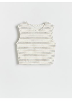 Reserved - Wzorzysty top - wielobarwny ze sklepu Reserved w kategorii Bluzki dziewczęce - zdjęcie 173563973