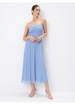 Mohito - Niebieska sukienka midi - błękitny ze sklepu Mohito w kategorii Sukienki - zdjęcie 173564802