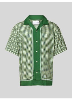 Koszula casualowa o kroju relaxed fit z kołnierzem z połami model ‘BANDANA’ ze sklepu Peek&Cloppenburg  w kategorii Koszule męskie - zdjęcie 173565873