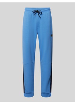 Spodnie dresowe z nadrukiem z logo model ‘NATURAL’ ze sklepu Peek&Cloppenburg  w kategorii Spodnie męskie - zdjęcie 173565893