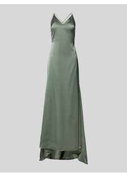 Sukienka wieczorowa z dekoltem w serek ze sklepu Peek&Cloppenburg  w kategorii Sukienki - zdjęcie 173565951