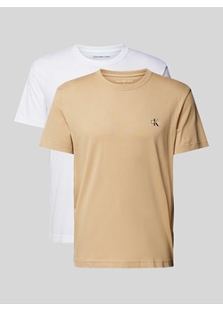 T-shirt z nadrukiem z logo w zestawie 2 szt. ze sklepu Peek&Cloppenburg  w kategorii T-shirty męskie - zdjęcie 173565991