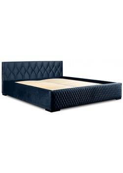 Pikowane łóżko z pojemnikiem na pościel Morgana 160x200 - 30 kolorów ze sklepu Edinos.pl w kategorii Łóżka i materace - zdjęcie 173567474
