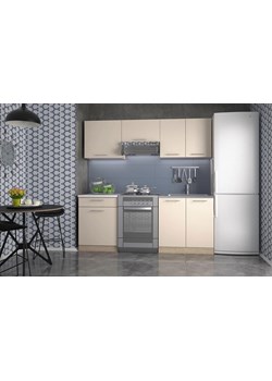 Zestaw mebli kuchennych - wanilia + dąb sonoma D3-S67 ze sklepu Edinos.pl w kategorii Dom - zdjęcie 173567702