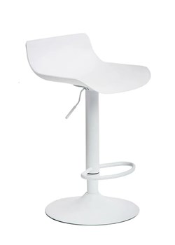 Biały designerski hoker nowoczesny - Orla ze sklepu Edinos.pl w kategorii Hokery - zdjęcie 173568683