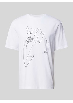 T-shirt z nadrukiem z motywem model ‘Daximiko’ ze sklepu Peek&Cloppenburg  w kategorii T-shirty męskie - zdjęcie 173569052