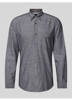 Koszula casualowa o kroju slim fit z kołnierzykiem typu button down model ‘Rickert’ ze sklepu Peek&Cloppenburg  w kategorii Koszule męskie - zdjęcie 173569053