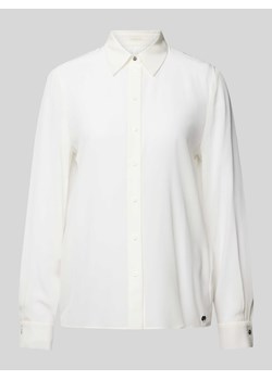 Bluzka jedwabna z wykładanym kołnierzem ze sklepu Peek&Cloppenburg  w kategorii Koszule damskie - zdjęcie 173569231