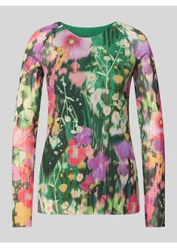 Bluzka z długim rękawem z dekoltem okrągłym ze sklepu Peek&Cloppenburg  w kategorii Bluzki damskie - zdjęcie 173569270