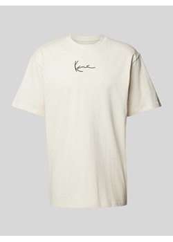 T-shirt z wyhaftowanym logo ze sklepu Peek&Cloppenburg  w kategorii T-shirty męskie - zdjęcie 173569280