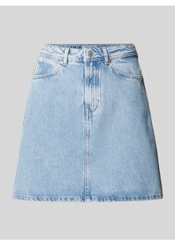 Spódnica jeansowa ze szlufkami na pasek ze sklepu Peek&Cloppenburg  w kategorii Spódnice - zdjęcie 173569473