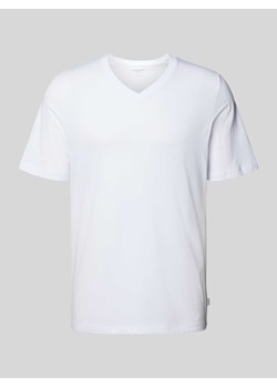 T-shirt z detalem z logo model ‘ORGANIC’ ze sklepu Peek&Cloppenburg  w kategorii T-shirty męskie - zdjęcie 173569482