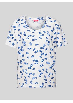 T-shirt z dekoltem w łódkę ze sklepu Peek&Cloppenburg  w kategorii Bluzki damskie - zdjęcie 173569494