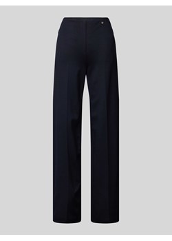 Spodnie materiałowe o kroju regular fit z kantami ze sklepu Peek&Cloppenburg  w kategorii Spodnie damskie - zdjęcie 173569534