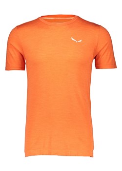 Salewa Koszulka funkcyjna &quot;Pedroc&quot; w kolorze pomarańczowym ze sklepu Limango Polska w kategorii T-shirty męskie - zdjęcie 173572674