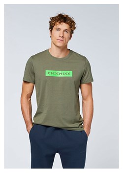 Chiemsee Koszulka &quot;Padang&quot; w kolorze khaki ze sklepu Limango Polska w kategorii T-shirty męskie - zdjęcie 173572680