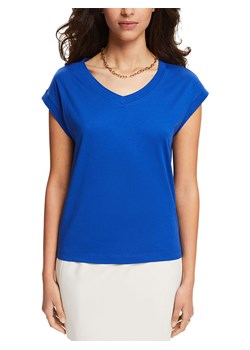 ESPRIT Koszulka w kolorze niebieskim ze sklepu Limango Polska w kategorii Bluzki damskie - zdjęcie 173573104