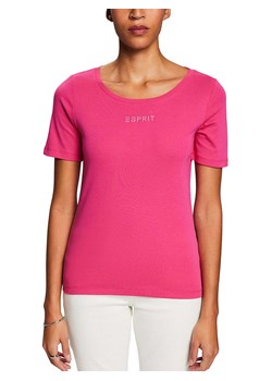 ESPRIT Koszulka w kolorze różowym ze sklepu Limango Polska w kategorii Bluzki damskie - zdjęcie 173573164