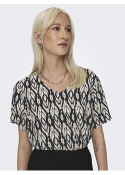 ONLY Koszulka w kolorze biało-czarnym ze sklepu Limango Polska w kategorii Bluzki damskie - zdjęcie 173573363