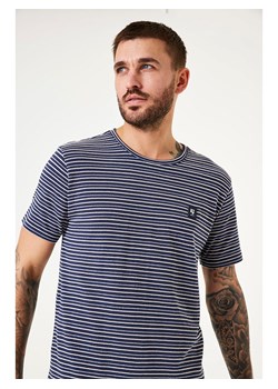 Garcia Koszulka w kolorze granatowo-beżowo-kremowym ze sklepu Limango Polska w kategorii T-shirty męskie - zdjęcie 173573774