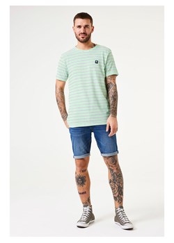 Garcia Koszulka w kolorze zielono-granatowo-białym ze sklepu Limango Polska w kategorii T-shirty męskie - zdjęcie 173573784