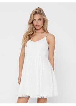 ONLY Sukienka w kolorze białym ze sklepu Limango Polska w kategorii Sukienki - zdjęcie 173573822