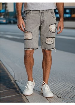 Sinsay - Szorty jeansowe - szary ze sklepu Sinsay w kategorii Spodenki męskie - zdjęcie 173576223