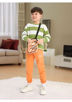 Sinsay - Spodnie dresowe jogger - pomarańczowy ze sklepu Sinsay w kategorii Spodnie chłopięce - zdjęcie 173576262