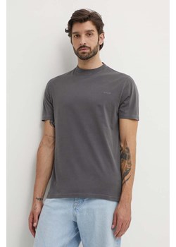 Karl Lagerfeld t-shirt bawełniany męski kolor szary z nadrukiem 542252.755172 ze sklepu ANSWEAR.com w kategorii T-shirty męskie - zdjęcie 173577363