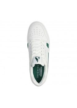 Męskie sneakersy Skechers Koopa Court – Tiebreak - białe ze sklepu Sportstylestory.com w kategorii Buty sportowe męskie - zdjęcie 173577632