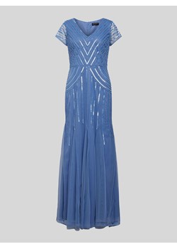 Sukienka wieczorowa z obszyciem cekinami ze sklepu Peek&Cloppenburg  w kategorii Sukienki - zdjęcie 173578370
