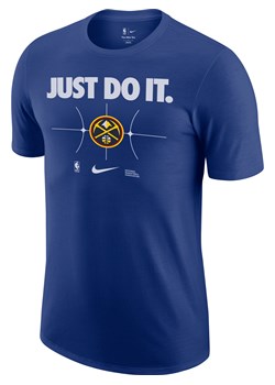 T-shirt męski Nike NBA Denver Nuggets Essential - Niebieski ze sklepu Nike poland w kategorii T-shirty męskie - zdjęcie 173578420