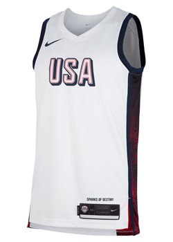 Męska koszulka do koszykówki Nike USA Limited (wersja domowa) - Biel ze sklepu Nike poland w kategorii T-shirty męskie - zdjęcie 173578433