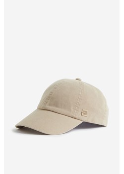 H & M - Bawełniana czapka z daszkiem - Zielony ze sklepu H&M w kategorii Czapki z daszkiem damskie - zdjęcie 173578442
