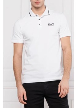 EA7 Polo | Regular Fit | pique ze sklepu Gomez Fashion Store w kategorii T-shirty męskie - zdjęcie 173579413