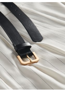 Reserved - Spodnie w prążek - biały ze sklepu Reserved w kategorii Spodnie damskie - zdjęcie 173581002