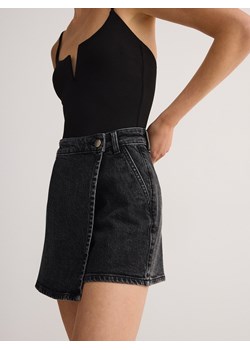 Reserved - Jeansowe spódnico-szorty - szary ze sklepu Reserved w kategorii Szorty - zdjęcie 173582190