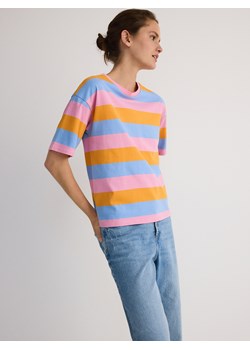 Reserved - T-shirt w paski - wielobarwny ze sklepu Reserved w kategorii Bluzki damskie - zdjęcie 173582391
