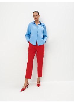 Mohito - Eleganckie spodnie - czerwony ze sklepu Mohito w kategorii Spodnie damskie - zdjęcie 173582832