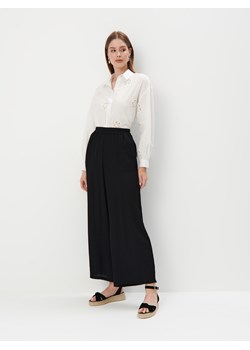 Mohito - Szerokie spodnie - czarny ze sklepu Mohito w kategorii Spodnie damskie - zdjęcie 173582860