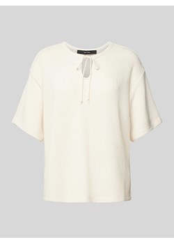 Bluzka z wycięciem w kształcie łezki model ‘EDDIE’ ze sklepu Peek&Cloppenburg  w kategorii Bluzki damskie - zdjęcie 173583751