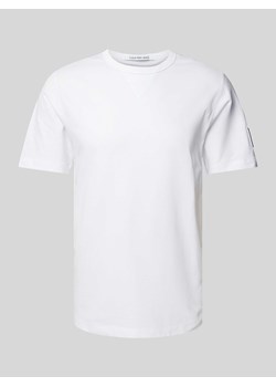 T-shirt z naszywką z logo ze sklepu Peek&Cloppenburg  w kategorii T-shirty męskie - zdjęcie 173583794