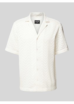 Koszula casualowa z kołnierzem z połami model ‘Carlo’ ze sklepu Peek&Cloppenburg  w kategorii Koszule męskie - zdjęcie 173583800
