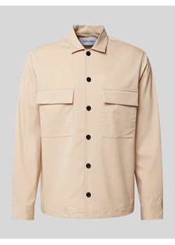 Kurtka koszulowa z listwą guzikową na całej długości ze sklepu Peek&Cloppenburg  w kategorii Kurtki męskie - zdjęcie 173583911